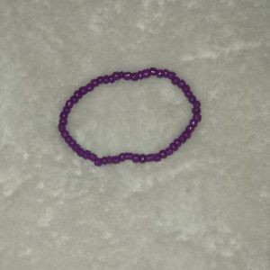 Purple bracelet